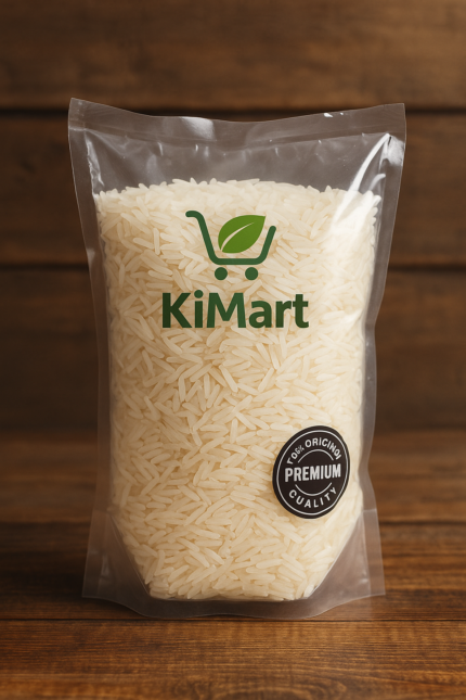 Premium Basmati Rice 1 kg long grain aromatic rice pack