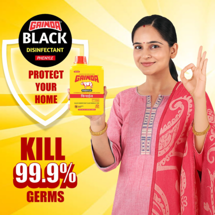 Gainda Black Phenyl 1 litre floor cleaning liquid bottle
