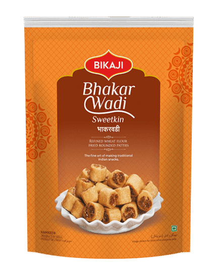 Bhakar Wadi Sweetkin crispy sweet and spicy snack pack