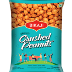 Bikaji Roasted Crushed Peanuts 200g crunchy salted snack pack