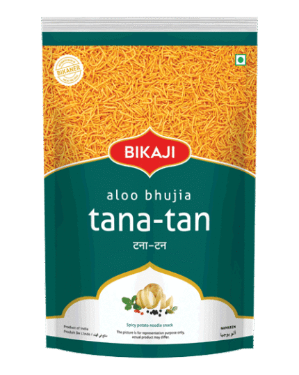 Bikaji Tana Tan Aloo Bhujia 400g crispy spicy namkeen pack
