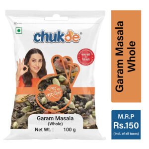 Chukde Garam Masala Whole 100g – Premium Whole Indian Spices Mix