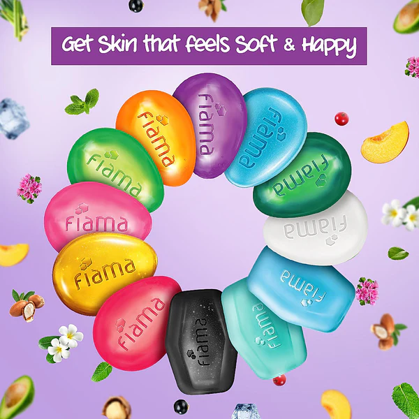 Fiama Gel Bar Mega Celebration Pack 12 bars 125g each - Image 2