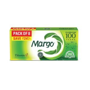 Margo Neem Soap Pack of 8 with Vitamin E moisturisers