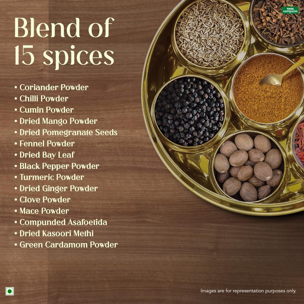 Tata Sampann Pav Bhaji Masala Pack – Authentic Mumbai Style Taste