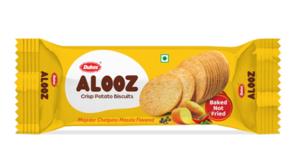 Dukes Alooz Crisp Potato Biscuits Majedar Chatpata Masala Flavour 200g – Baked Not Fried