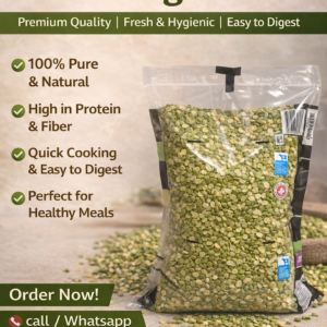 Split Green Moong Dal premium quality high protein and fiber lentils pack