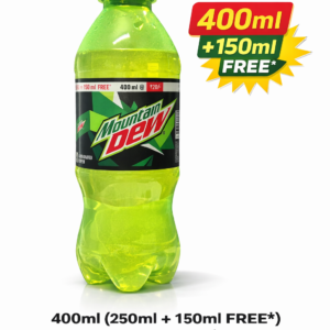Mountain Dew Soft Drink, 400ml