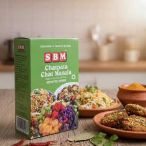 SBM Chatpata Chat Masala spice powder pack for snacks and chaat