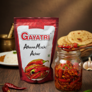 Gayatri Athana Mirchi Achar – Traditional Spicy Red Chilli Pickle