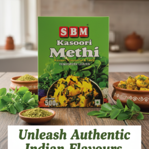 SBM Kasoori Methi – Dried Fenugreek Leaves for Authentic Indian Flavour