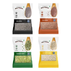 Nutraj Chia Seeds premium healthy superfood seeds pack