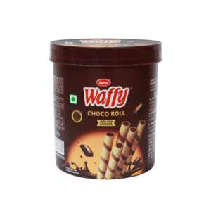 Dukes Waffy Choco Roll wafer rolls 250g jar with rich cocoa cream