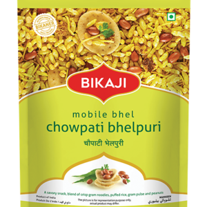 Bikaji Mobile Bhel Chowpati Bhelpuri namkeen pouch pack