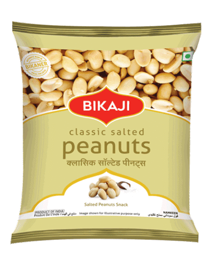 Bikaji Classic Salted Peanuts 40g snack pack