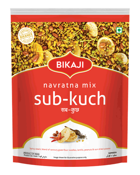 Bikaji Navratna Mix Sub-Kuch – Spicy & Crunchy Indian Namkeen