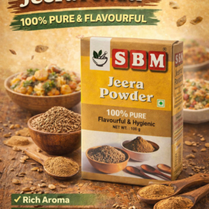 SBM Jeera Powder 100g – 100% Pure and Hygienic Cumin Powder Spice