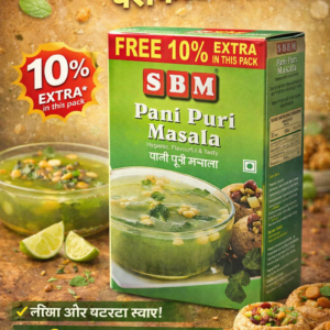SBM Pani Puri Masala spice mix for making tasty pani puri water at home