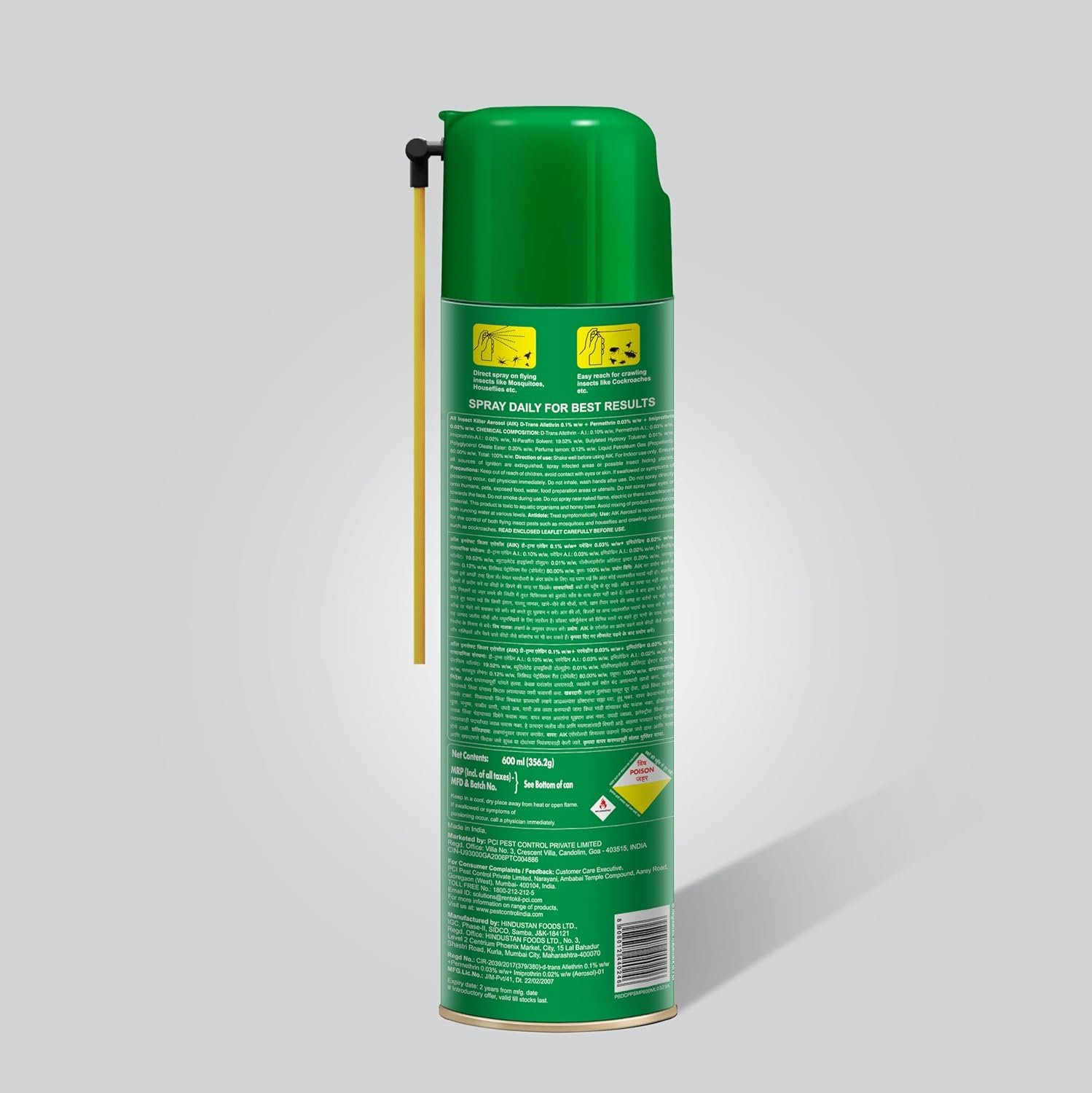 PCI Pest Seal Spray – Powerful Multi Pest Protection Solution 400ml - Image 3