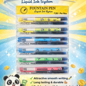 Jainex Panda Fountain Pens – Smooth Writing at Just ₹20