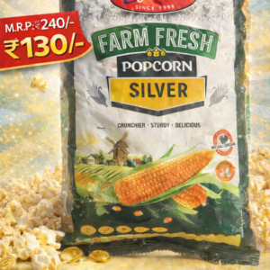 Banaco’s Farm Fresh Silver Popcorn – Premium Quality Corn