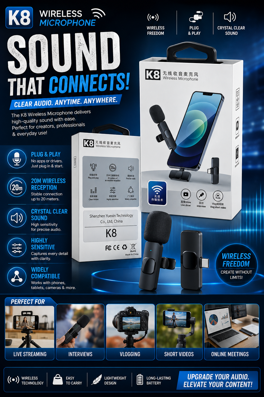 K8 Collar Mic