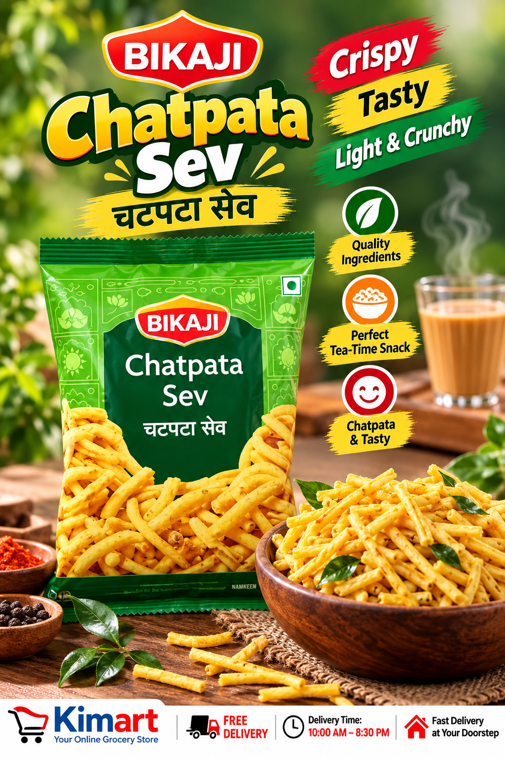 Chatpata Sev Tea-Time Snack Chatpata Sev Tea-Time Snack
