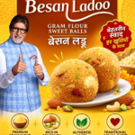 Festive Bikaji Besan Ladoo