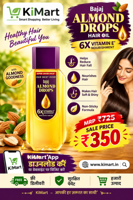 Almond Drops Hair Oil Ad